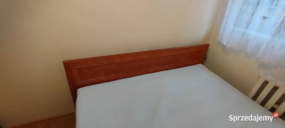 łózko drewniane sypialnia plus materac 165cm Bielawa