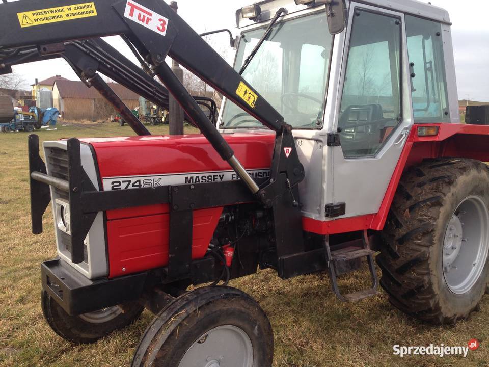 Massey Ferguson 274 SK MF Landini 6550 nieuszkodzony Ciągniki Bodzentyn