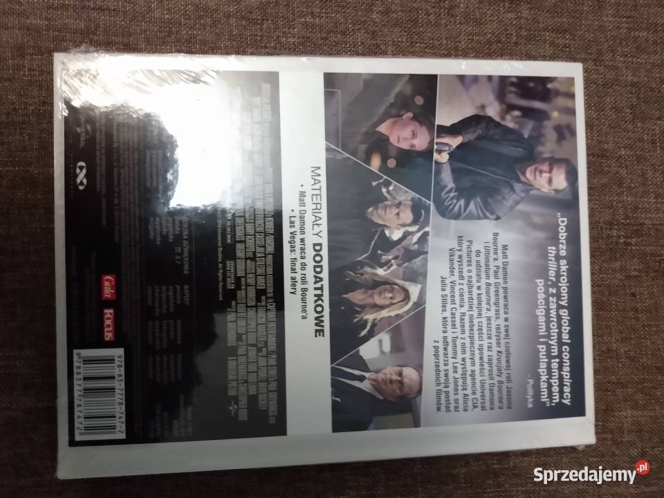 Film Jason Bourne DVD łódzkie Piotrków Trybunalski