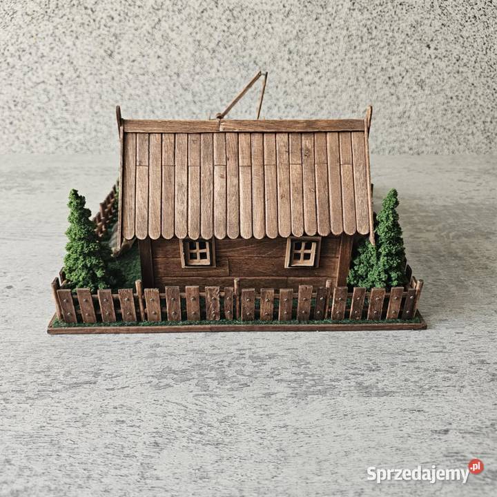 Makieta domku na wsi