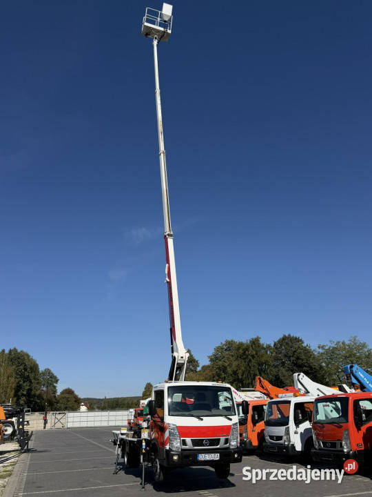 Nissan Cabstar Podnośnik Koszowy 23m GSR B230T elektryczne szyby świętokrzyskie Widełki