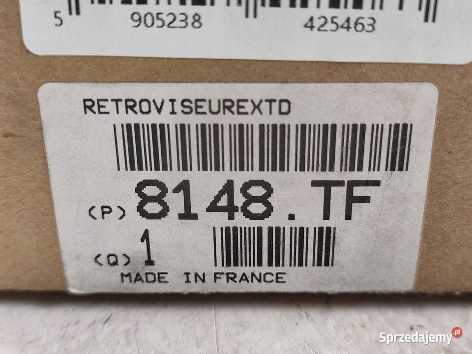 LUSTERKO PRAWE MANUALNE CITROEN XSARA N1 N2 9705 sprzedam