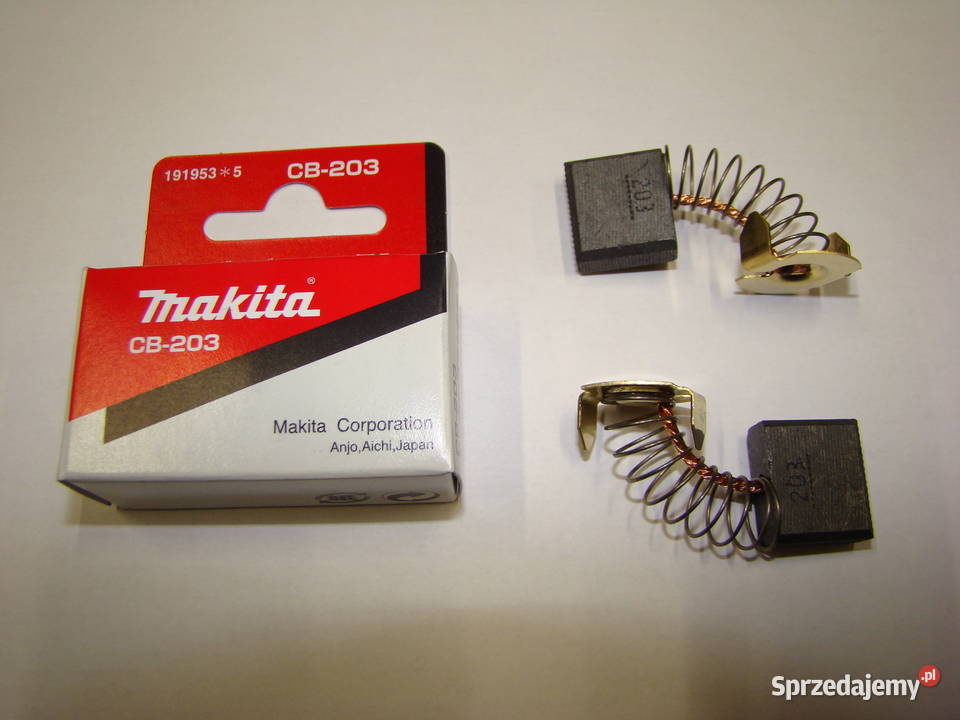 Szczotki węglowe MAKITA CB203 7x18 mm Ref śląskie Bielsko-Biała