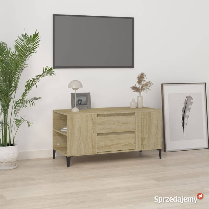 Szafka pod TV dąb sonoma 102x445x50 WM819607