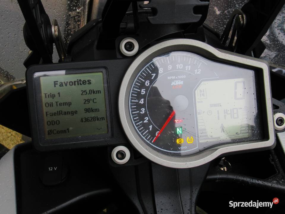KTM 1190 Adventure LC8 2016 3 kufry kontrola czterosuwowy Kutno