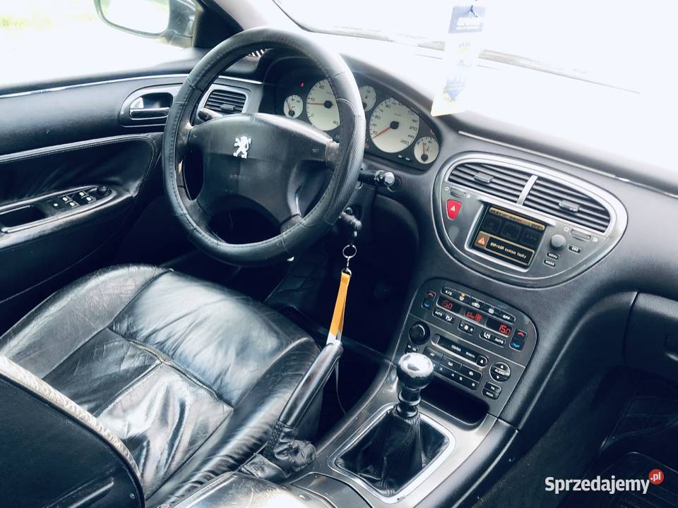 Peugeot 607 22HDI 133 6biegów CZARNY podkarpackie