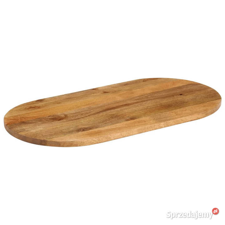 Blat stołu 80x40x25 owalny lite drewno mango Warszawa sprzedam