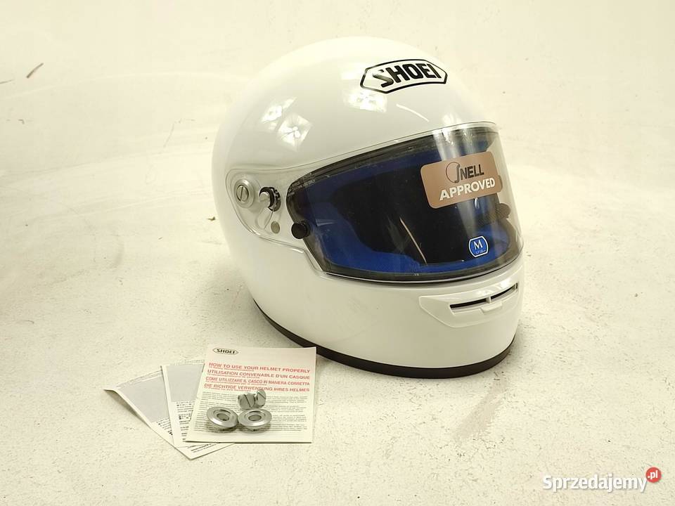 KASK RF4 WHITE ROZMIAR M SHOEI NOWY RETRO osobowe sprzedam