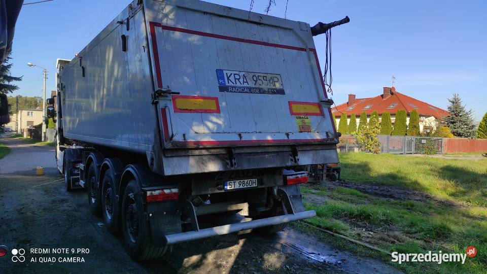 Naczepa wywrotka Zasław 33 m3 odstąpię leasing Mikołów
