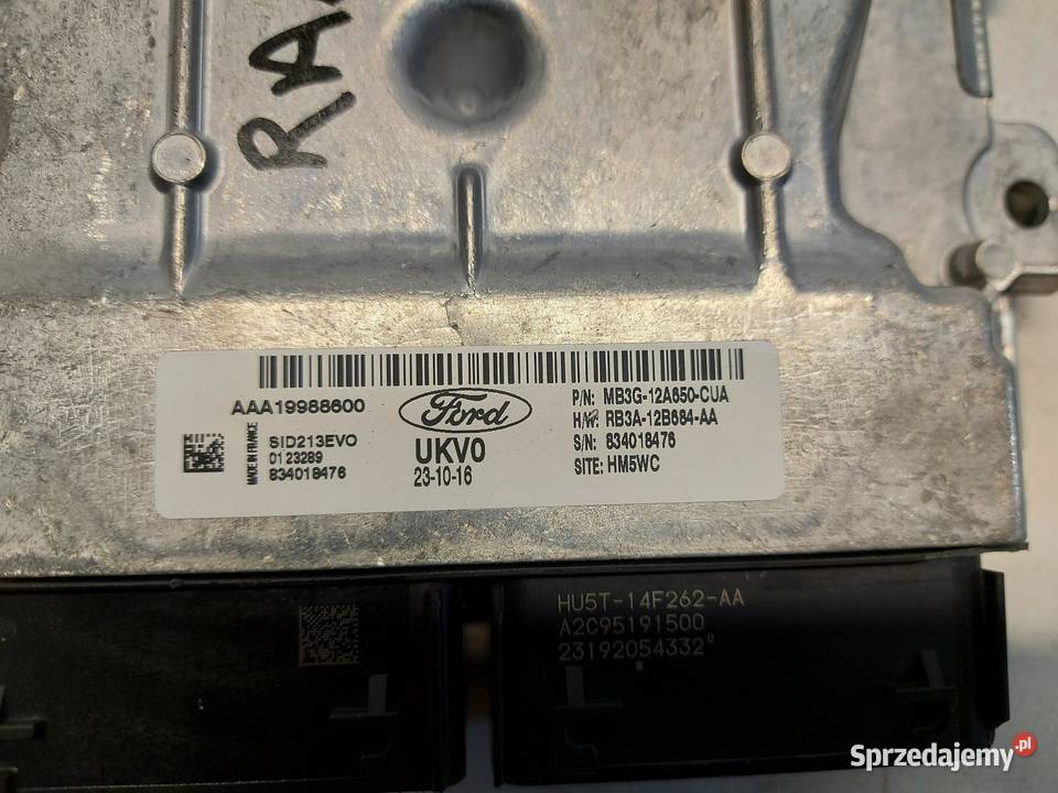 Ford Ranger VI 6 20 TDCI Komputer sterownik osobowe