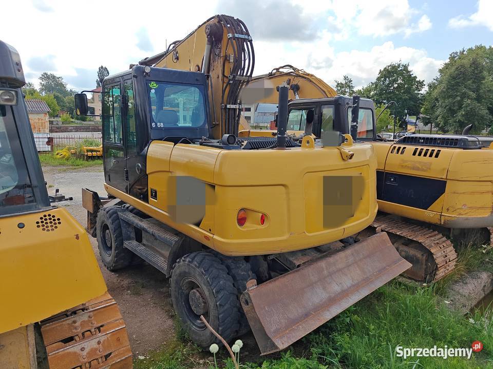 Koparka kołowa CAT M315D z systemem 3D LEICA Piaseczno