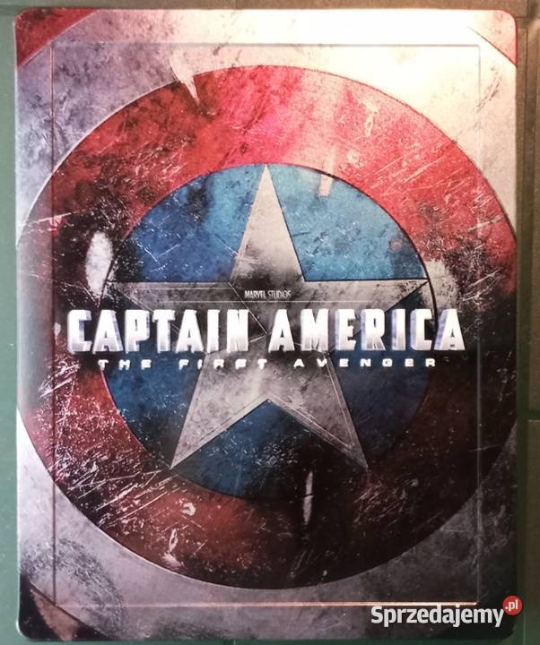 Captain America First Avenger BluRay SteelBook Blu-ray Rzeszów