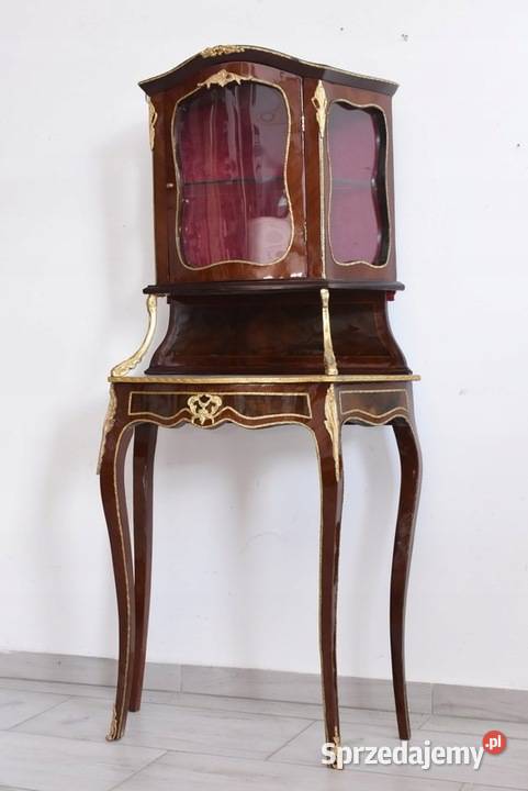 Stylowa Witryna w Stylu Barokowym Gablota Kredensy i witryny Kraków