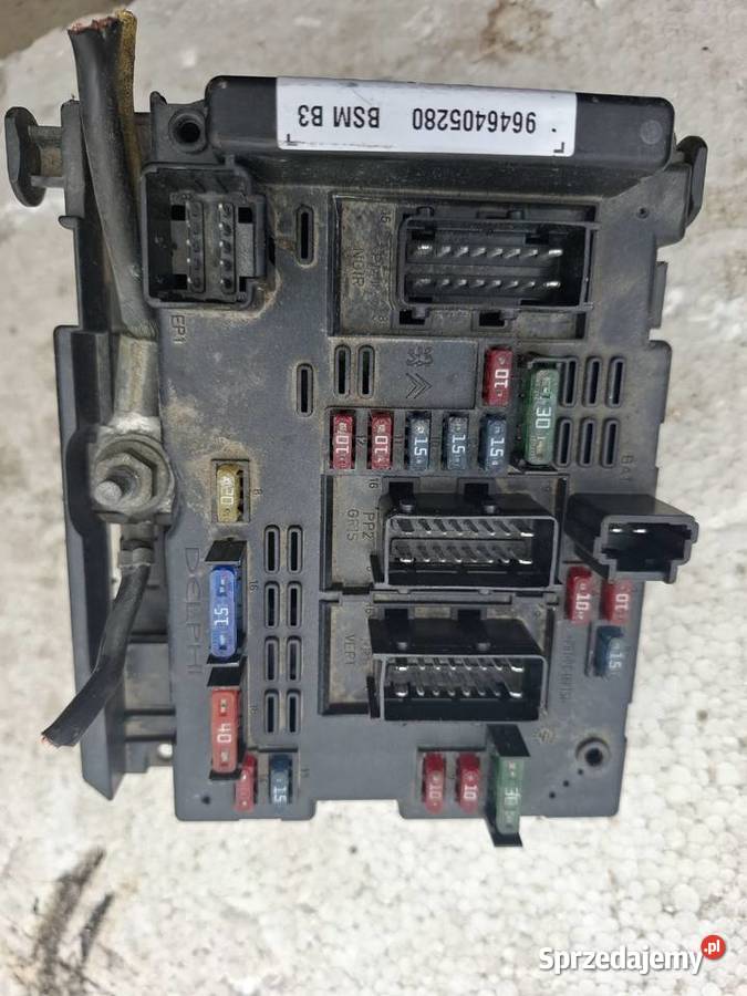 Skrzynka Bezpieczników BSM Peugeot 307 Wisznice