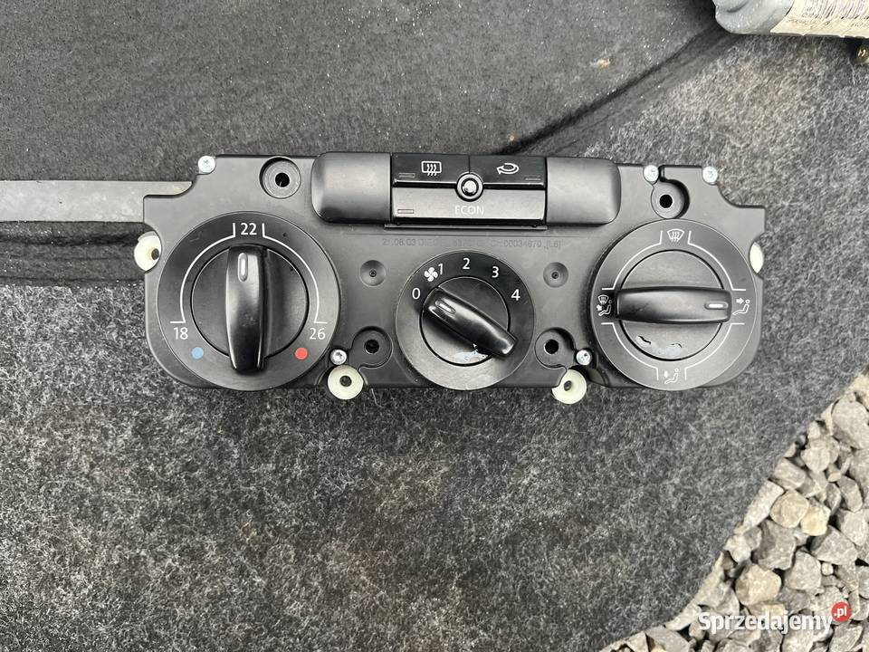 Volkswagen Golf 5 v panel klimatyzacji Rybnik