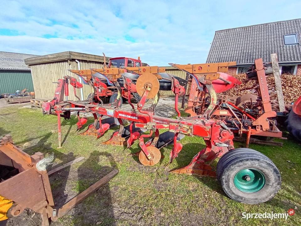 Pług 4skibowy kongskilde variant obrotowy Pługi Sośno