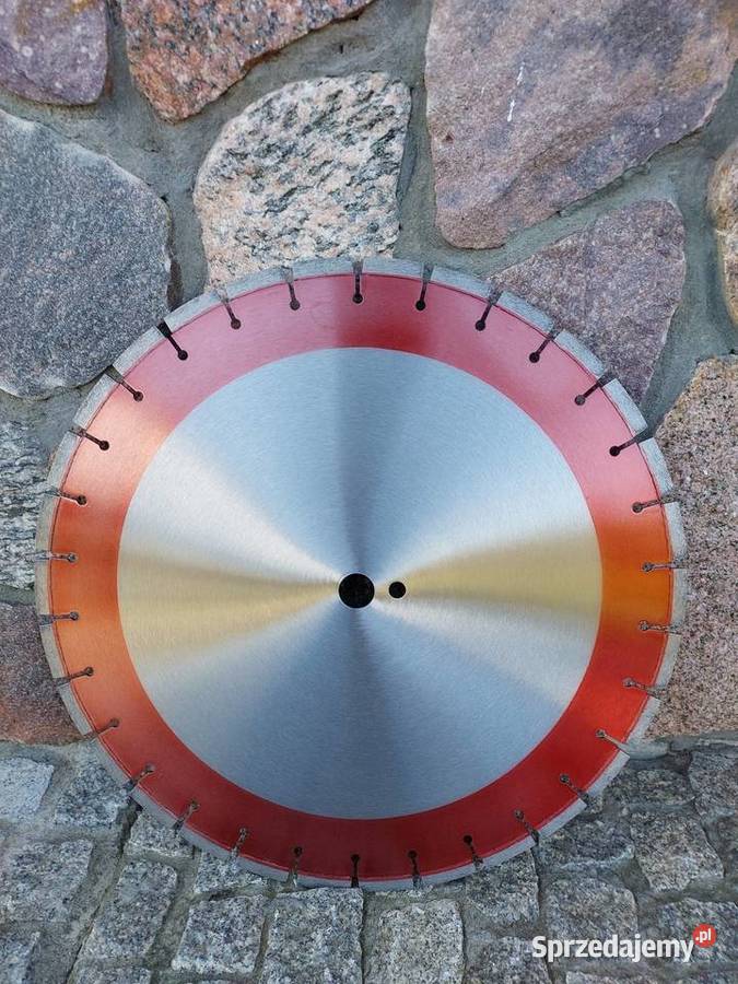 Tarcze diamentowe 400mm i 450mm do kostki Domaszowice