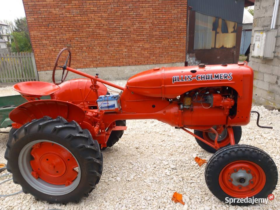AllisChalmers B 1939 przedwojenny zabytkowy Pińczów