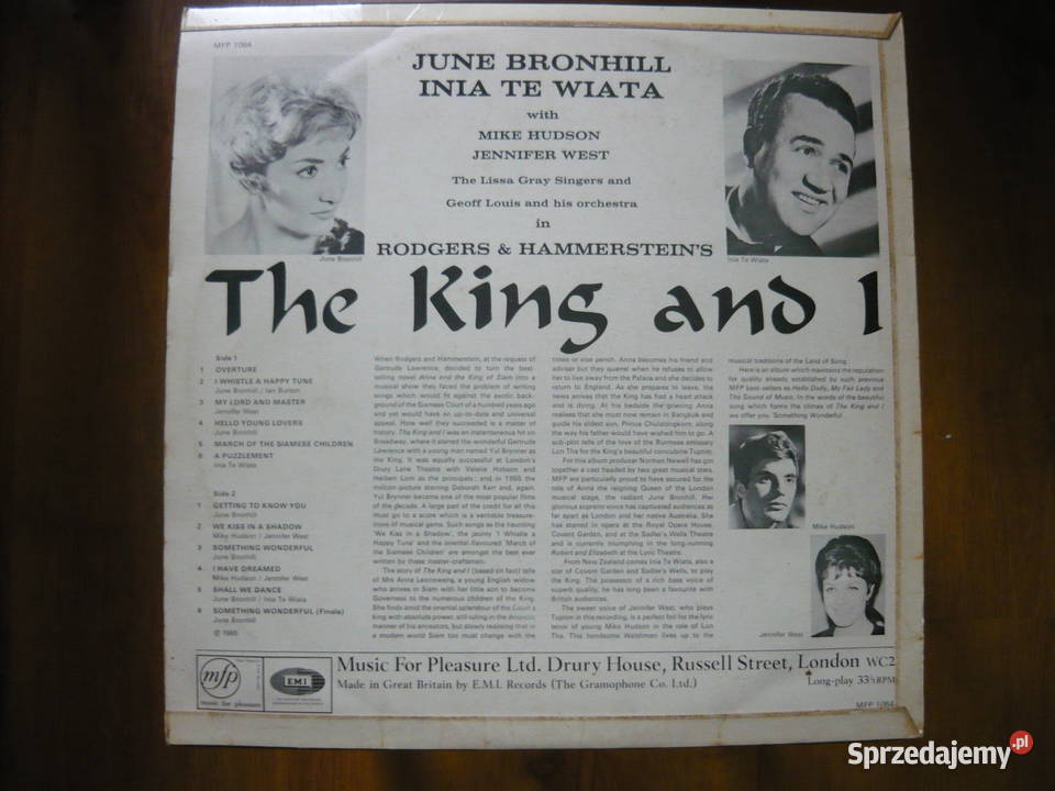 The King and 1 płyta winylowa sprzedam