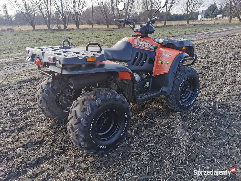 Quad Linhai Hytrack 320 4x4 homologacja l7e Rawicz sprzedam