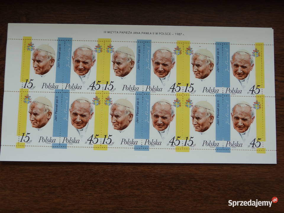 Znaczki pocztowe Polska Fi 29512952 B1 Ark