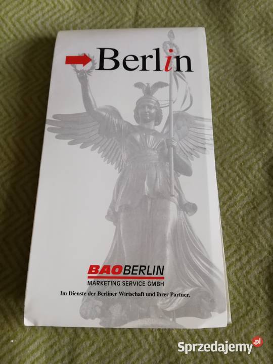 Plan Miasta Berlin ADAC Stadtplan 1996 Indeks Szczecin