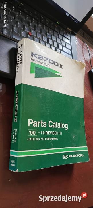 Książka katalog części Kia K2500 Kia K2700 sprzedam