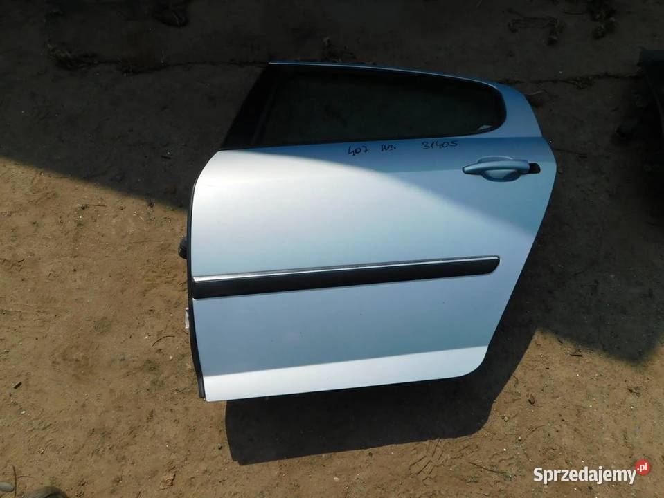 peugeot 407 drzwi HB 31405 WYSYŁKA osobowe Żory sprzedam
