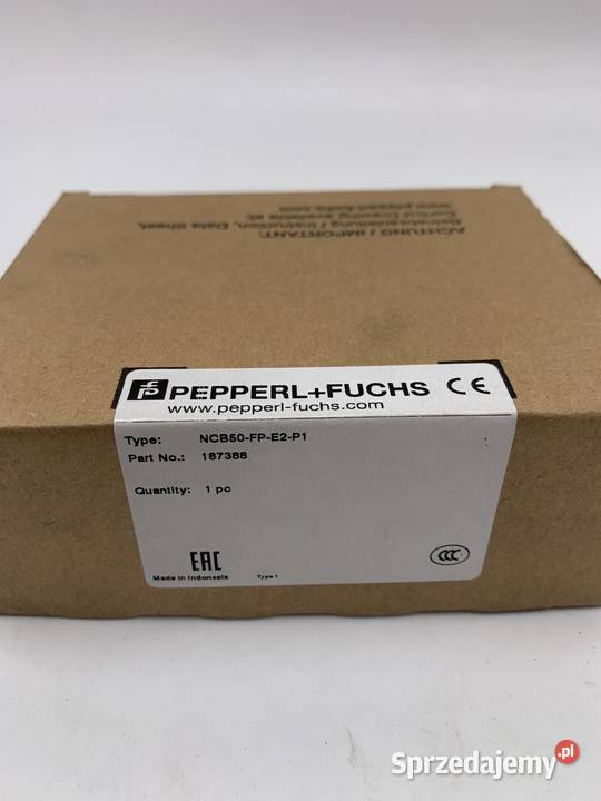 Pepperl Fuchs NCB50FPE2P1 187388 Czujnik Warszawa sprzedam