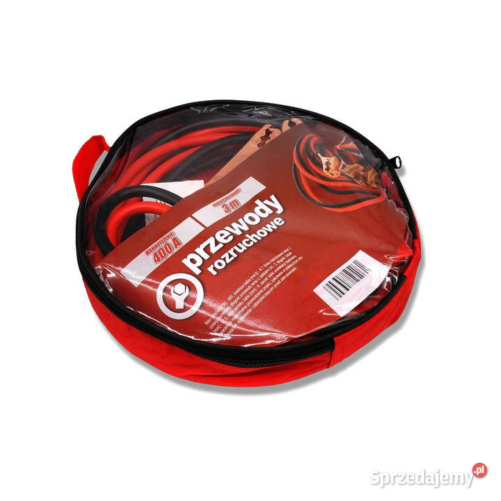 MOCNE PRZEWODY KABLE ROZRUCHOWE 400A 3M 1224V Solec Kujawski