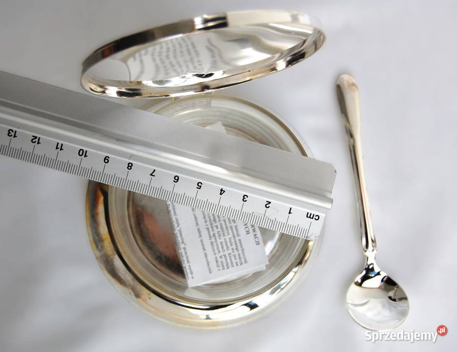 Nowe posrebrzane platerowane srebrem naczynie na Lublin