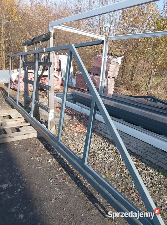 Rama bramy przesuwnej z demontażu Jastrzębie-Zdrój sprzedam