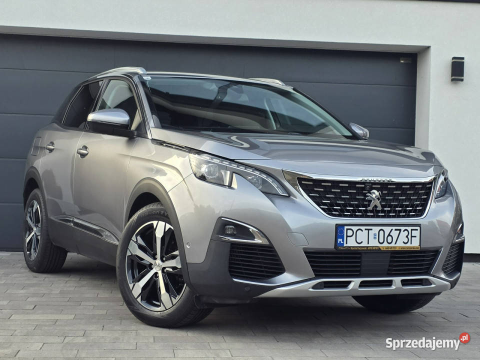 Peugeot 3008 kamera 360 W ORYG LAKIERZE el klapa przyciemniane szyby Czarnków