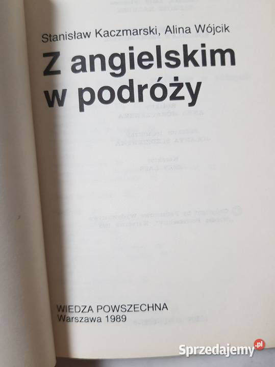 z angielskim w podróży Kaczmarski Wójcik ISBN 9788378799764 Kielce