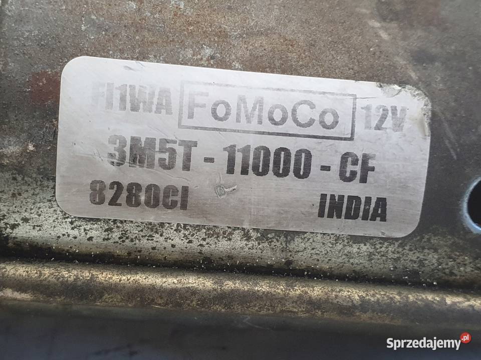 Ford Focus MK2 II 16 TDCI ROZRUSZNIK 3M5T11000CF Układ elektryczny, zapłon