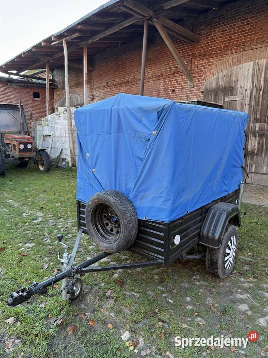 Przyczepka Samochodowa stan stelaż papiery Koszalin