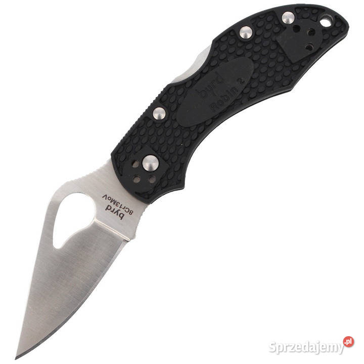 Nóż składany Spyderco Byrd Robin 2 FRN Black Warszawa