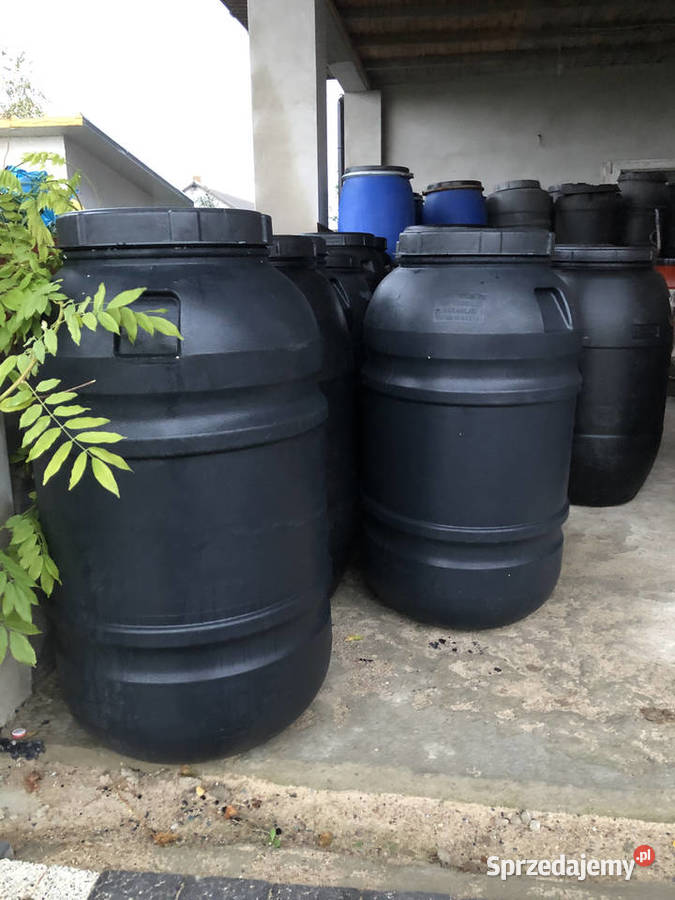 Beczki plastikowe spżywce 220 i 250 litrów Turek sprzedam