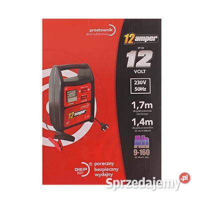 PROSTOWNIK 612V 12A RMS DO AKUMULATORÓW 30AH