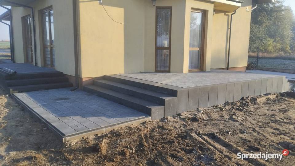 Brukarstwo układanie kostki brukowej brukarstwo Kamieńsk usługi budowlane