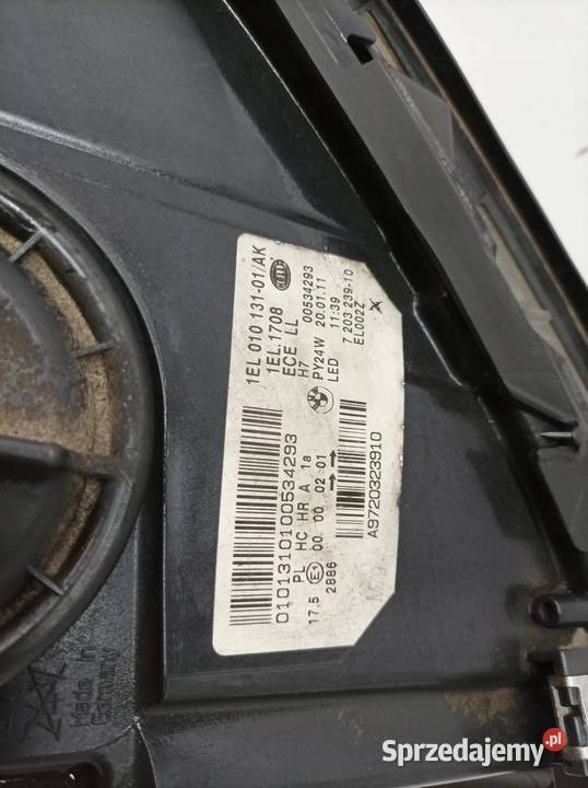 LAMPA PRZÓD LEWA ZWYKŁA H7 EU F11 F10 720323910 sprzedam