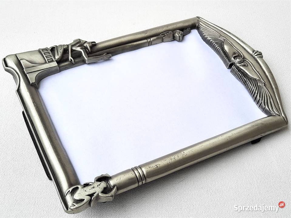 Stara cynowa ramka na zdjęcie Łódź sprzedam