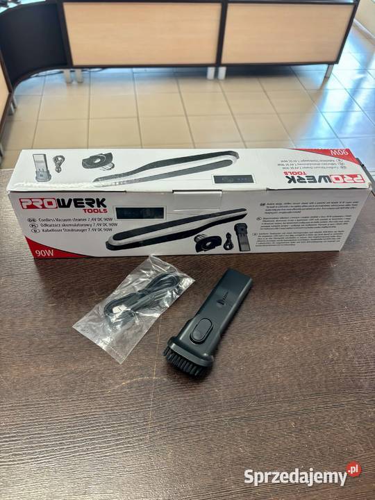 Odkurzacz akumulatorowy samochodowy 74V DC 90W Elbląg