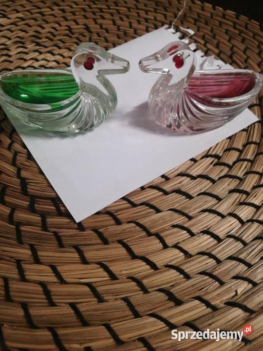 Kaczka solniczka szkło Choszczno