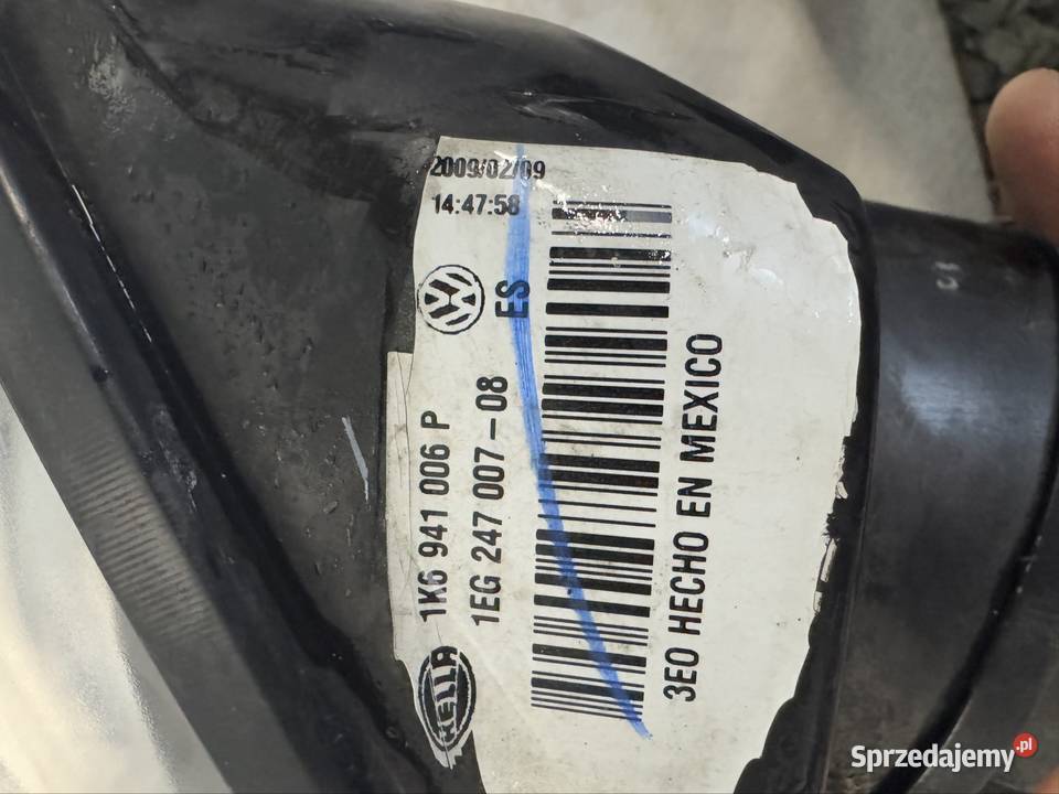 Lampa prawy przód VW Golf V Jetta V Jasienica