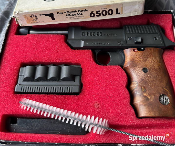 Pistolet Hukowy Startowy EMGE 65 L zestaw z Kraków sprzedam