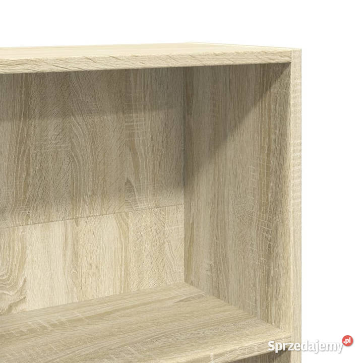 Regał dąb sonoma 40x24x143 materiał