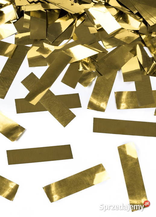 Konfetti tuba strzelająca GOLD Zawiercie