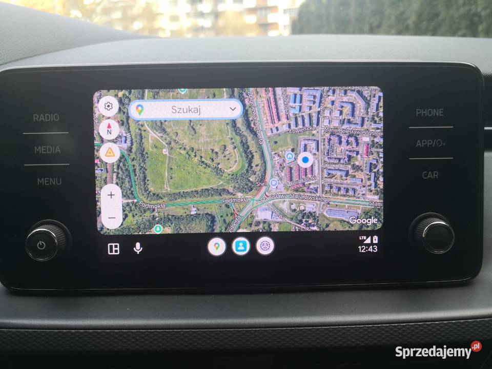 Skoda Scala Ambition Serwis Aso Salon Nawigacja ABS Kraków