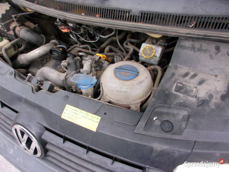 Volkswagen Transporter T5 25 TDI 180 żółty Opoczno
